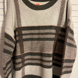 EVRI WOMEN’S SWEATER MULTI, Size Women’s XXL